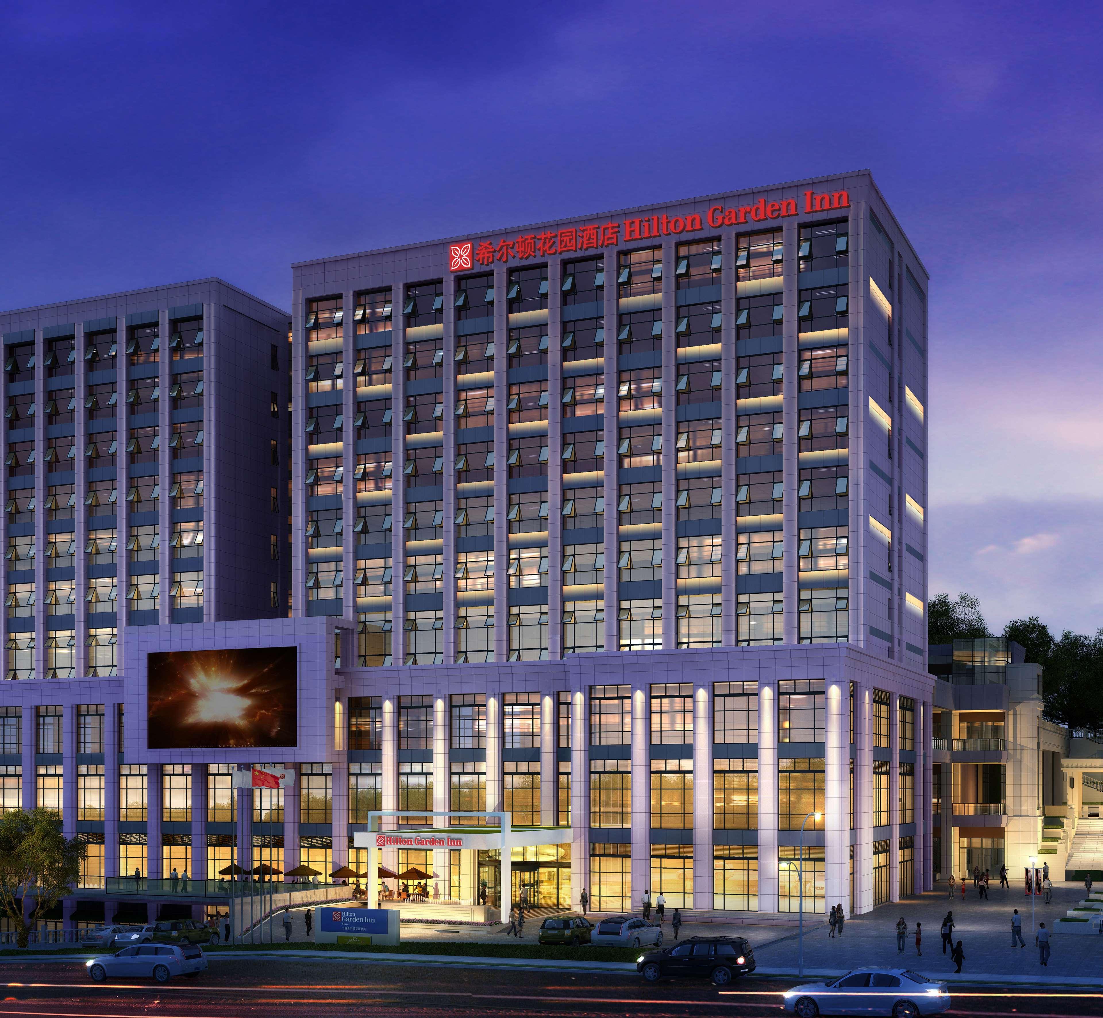 Hilton Garden Inn Shiyan Ngoại thất bức ảnh